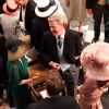 Charles Spencer et Karen Gordon au mariage du prince William et Kate Middleton à Westminster, le 29 avril 2011.
Le comte Charles Spencer, frère de Lady Di et 9e comte Spencer, attend en juillet 2012 son premier enfant avec Karen Gordon, son épouse en troisièmes noces depuis juin 2011.