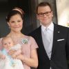 Baptême de la princesse Estelle de Suède, au palais royal de Stockholm le 22 mai 2012.