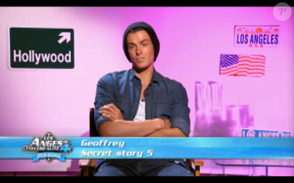 Geoffrey dans Les Anges de la télé-réalité 4 le mercredi 23 mai 2012 sur NRJ12