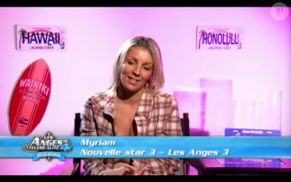 Myriam dans Les Anges de la télé-réalité 4 le mercredi 23 mai 2012 sur NRJ12