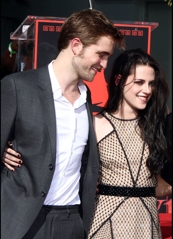 Robert Pattinson et Kristen Stewart le 3 novembre 2011