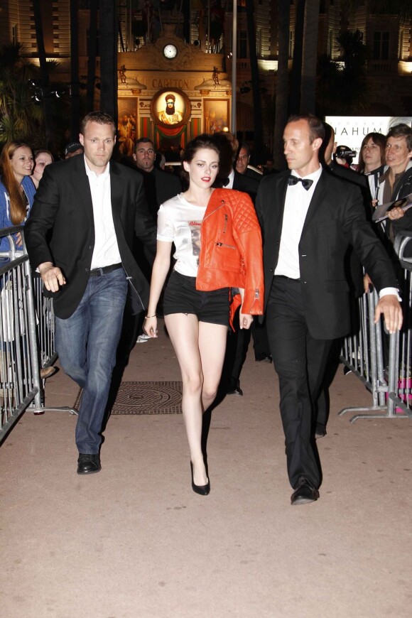 Kristen Stewart lors d'une soirée pour le film Cosmopolis au Carlton Cinema Club à Cannes le 25 mai 2012