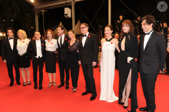 L'équipe du film Laurence Anyways au Festival de Cannes 2012