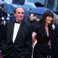 Richard Bohringer et sa fille Romane lors de la cérémonie de clôture, le 27 mai 2012 au Festival de Cannes.