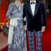 Sir Jackie Stewart et sa femme Helen.
Le prince Albert et la princesse Charlene de Monaco donnaient le 27 mai au Sporting Club de Monte-Carlo un dîner de gala ponctuant, dans le faste et la bonne humeur, le Grand Prix de Monaco 2012. Le vainqueur de la course Mark Webber et sa femme Ann Neal étaient leurs invités spéciaux.