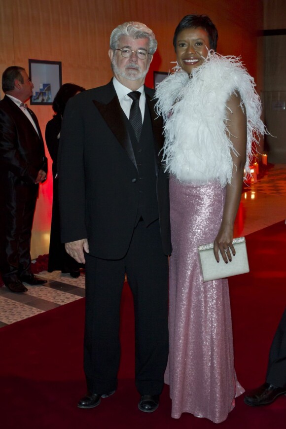 George Lucas et sa compagne Mellody Hobson.
Le prince Albert et la princesse Charlene de Monaco donnaient le 27 mai au Sporting Club de Monte-Carlo un dîner de gala ponctuant, dans le faste et la bonne humeur, le Grand Prix de Monaco 2012. Le vainqueur de la course Mark Webber et sa femme Ann Neal étaient leurs invités spéciaux.