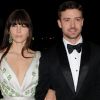 Jessica Biel et Justin Timberlake lors du MET Ball à New York début mai 2012