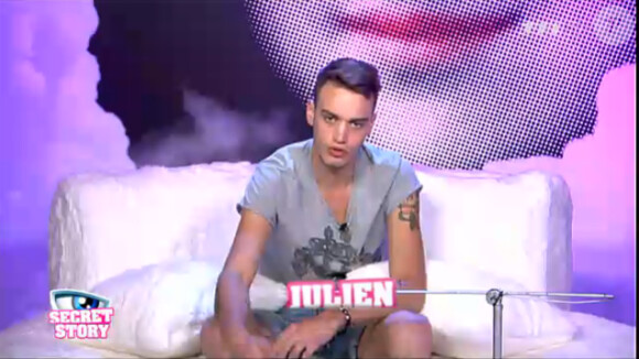 Julien dans la quotidienne de Secret Story 6, mercredi 30 mai 2012 sur TF1