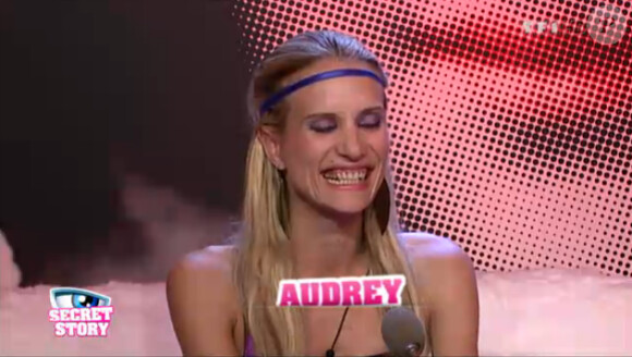 Audrey dans la quotidienne de Secret Story 6, mercredi 30 mai 2012 sur TF1