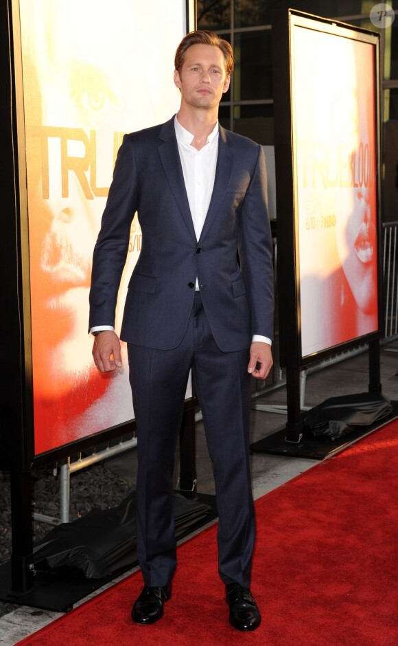 Alexander Skargard à l'avant-première de la saison 5 de la série True Blood, à Los Angeles, le 30 mai 2012.