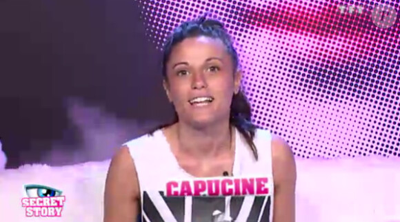 Capucine dans la quotidienne de Secret Story 6 le jeudi 31 mai 2012 sur TF1