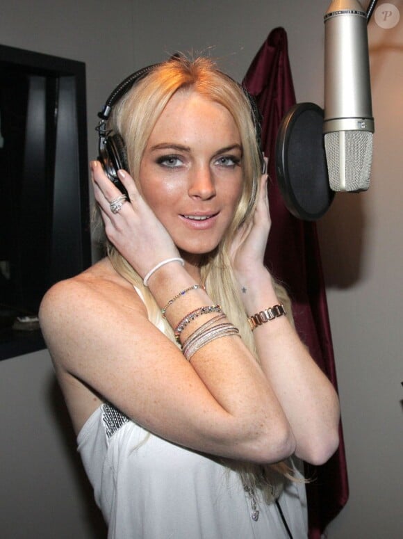 Lindsay Lohan à Los Angeles en décembre 2007.