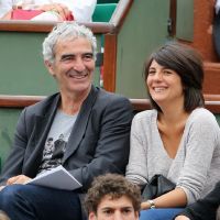 Roland-Garros : Estelle Denis et Raymond Domenech, amoureux et complices