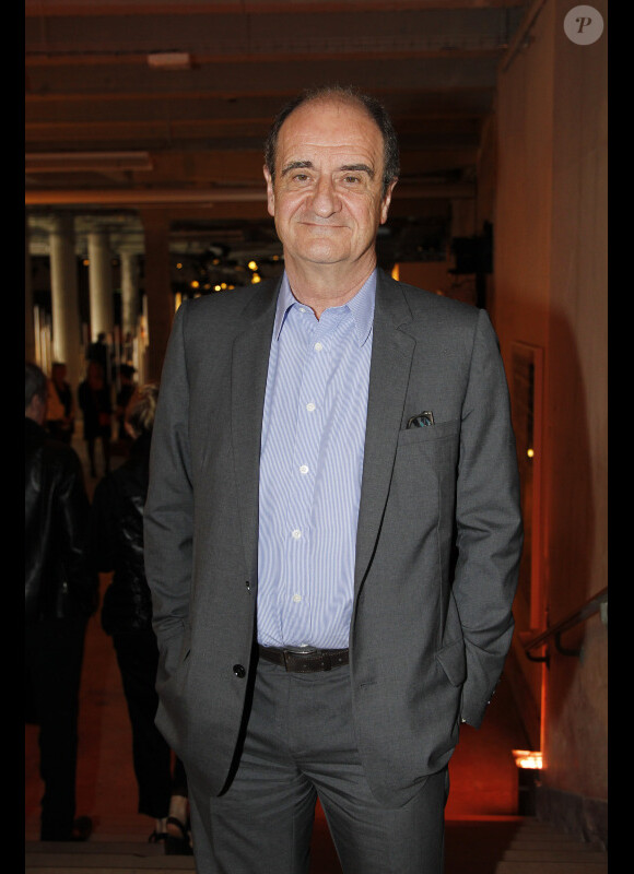 Pierre Lescure pour le 40e anniversaire de la Royal Oak de la marque Audemars Piguet, au Palais de Tokyo à Paris, le 5 juin 2012.