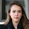 Jessica Alba, de retour à Los Angeles après une escale à New York. Le 6 juin 2012.