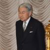 L'empereur Akihito du Japon le 24 janvier 2012 à Tokyo lors de l'inauguration du Parlement.