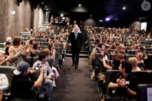 EXCLU. Donald Sutherland lors de l'hommage qui lui a été rendu à l'occasion du Champs-Elysées Film Festival à Paris au Publicis le samedi 9 juin 2012
