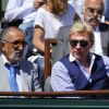 Boris Becker à Roland-Garros le 8 juin 2012