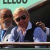 Boris Becker à Roland-Garros le 8 juin 2012