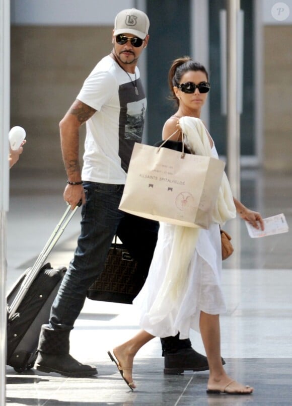 Eva Longoria et Eduardo Cruz à Malaga en Espagne le 24 mai 2012