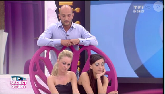 Révélation du secret du trio dans Secret Story 6, vendredi 15 juin 2012 sur TF1