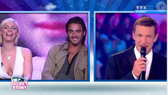 Nadège et Thomas dans Secret Story 6 vendredi 15 juin 2012 sur TF1
