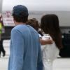 Penélope Cruz et Javier Bardem quittent Los Angeles le 17 juin 2012 avec leur fils Leo, un trio décontracté