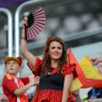 Le spectacle était dans les tribunes lors du match entre l'Espagne et la Croatie le 18 juin 2012 à la Gdansk Arena dans le cadre de l'Euro en Pologne