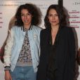 Anne Depetrini et Natacha Lindinger, à l'avant-première du film La Clinique de l'Amour au cinéma UGC Ciné Cité Les Halles, à Paris.