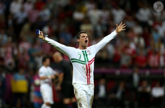 Cristiano Ronaldo le 21 juin 2012 à Varsovie