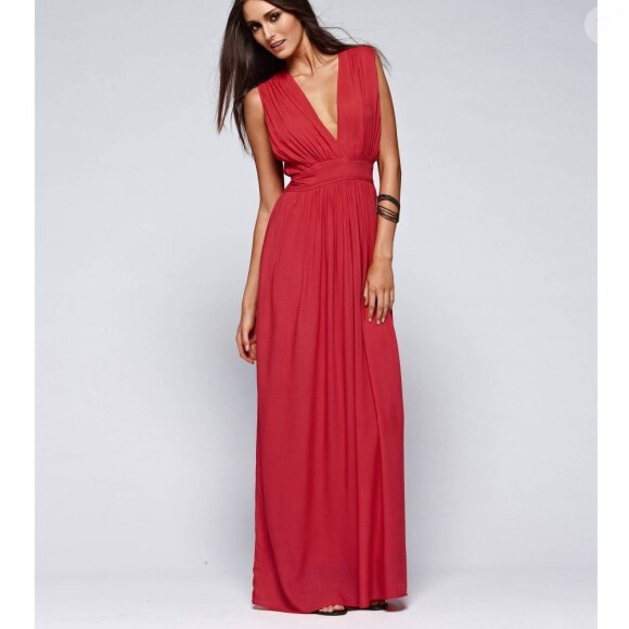 Robe longue By Zoé chez Les 3 Suisses, 190 euros.