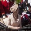 Le prince Edward et la comtesse Sophie de Wessex lors de la procession de l'ordre de la jarretière le 18 juin 2012.