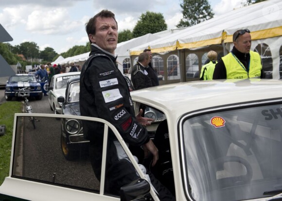 Contraint à l'abandon en 2011, le prince Joachim de Danemark a terminé 2e de la Classic Race 2012 à Aarhus, le 22 juin.