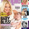 Jessica Simpson prend la pose avec son adorable fille Maxwell en couverture du magazine People, mai 2012.