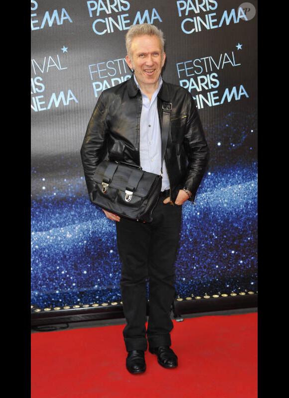 Jean Paul Gaultier à l'avant-première de Holy Motors lors du festival Paris Cinéma, le 27 juin 2012.