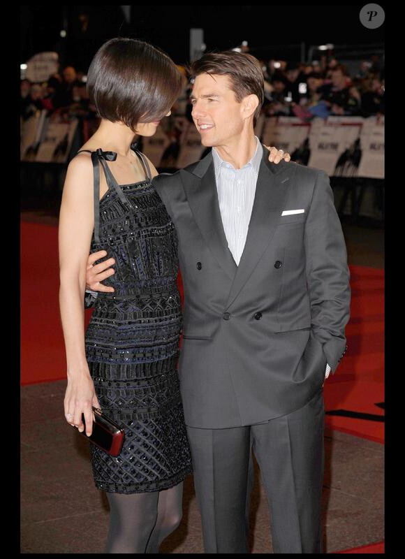 Tom Cruise et Katie Holmes fous d'amour à Londres en janvier 2009