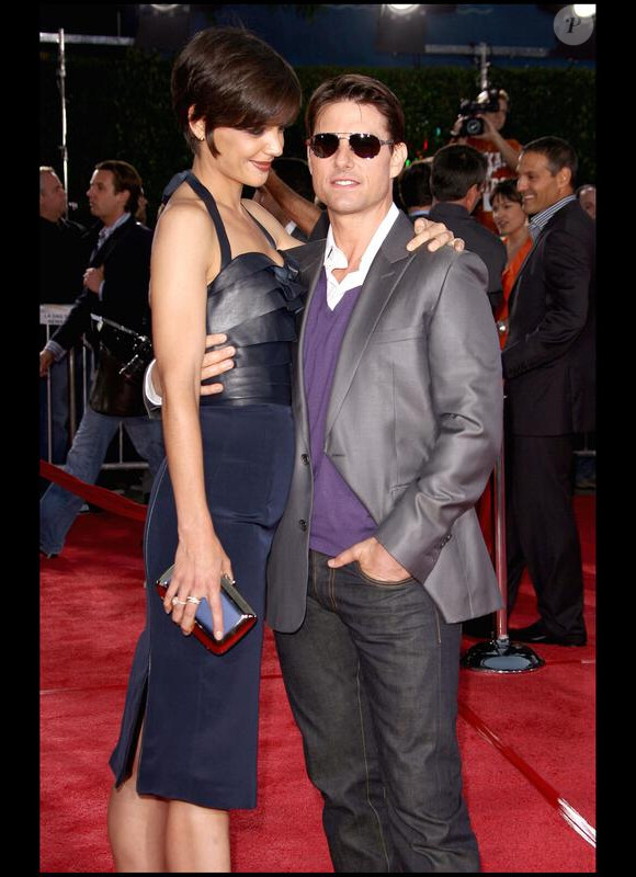Tom Cruise et son épouse Katie Holmes : En août 2008 à Westwood