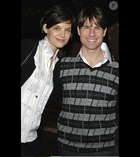 Katie Holmes et Tom Cruise en octobre 2008 à New York