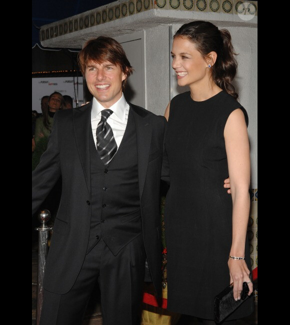 Katie Holmes et Tom Cruise en décembre 2006 à Los Angeles