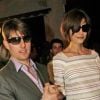 Katie Holmes et Tom Cruise en juin 2007 à Madrid