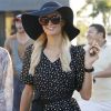 Paris Hilton s'offre une séance de shopping à Los Angeles, le samedi 30 juin 2012.