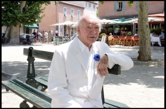 Eddie Barclay le 11 juillet 2003 à Saint-Tropez