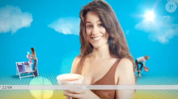 Lucie Lucas de Clem dans la bande-annonce de la Tournée des plages des animateurs de TF1