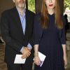 Victoire de Castellane et son mari au défilé Dior le 02 juillet 2012