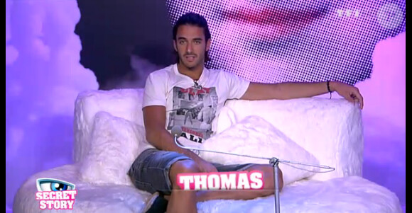 Thomas dans la quotidienne de Secret Story 6 le mardi 3 juillet 2012 sur TF1