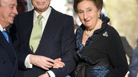 L'infante Margarita d'Espagne, soeur du roi Juan Carlos, hospitalisée