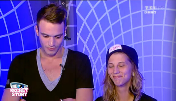 Julien et Emilie dans l'hebdo de Secret Story 6 le vendredi 6 juillet 2012 sur TF1