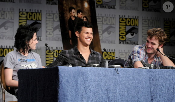 L'équipe du film Twilight lors du Comic-Con à San Diego en 2009