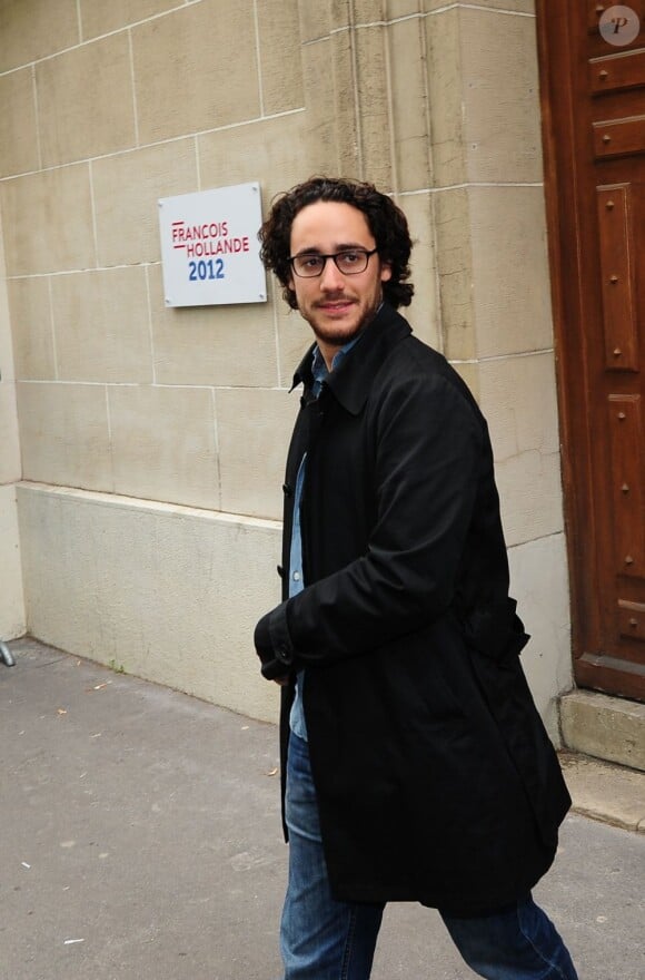 Thomas Hollande à Paris, le 7 mai 2012.