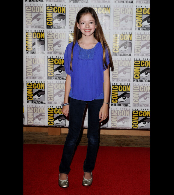 Mackenzie Foy lors de la présentation durant le Comic-Con à San Diego de Twilight - chapitre 5 : Révélation (2ème partie) le 12 juillet 2012